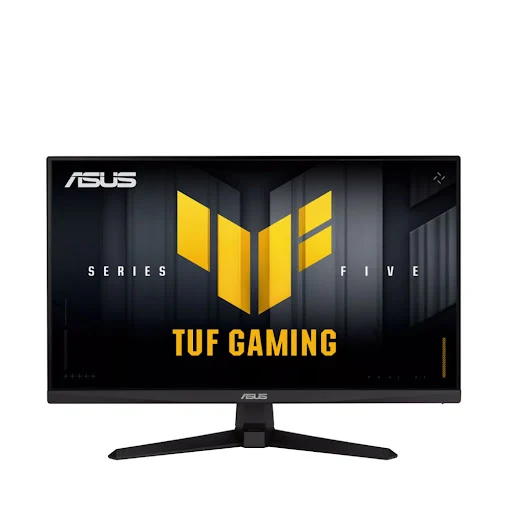 Thiết kế hiện đại của Asus TUF Gaming VG259QM5A với chân đế chắc chắn